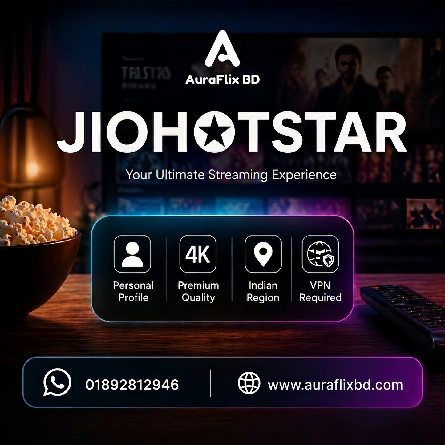 JioHotstar PremiumStreaming Platform