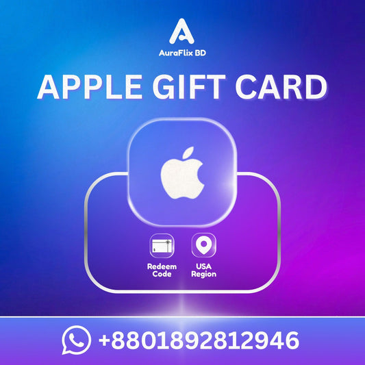 Apple Gift Card Price in Bangladesh | AuraFlix BD