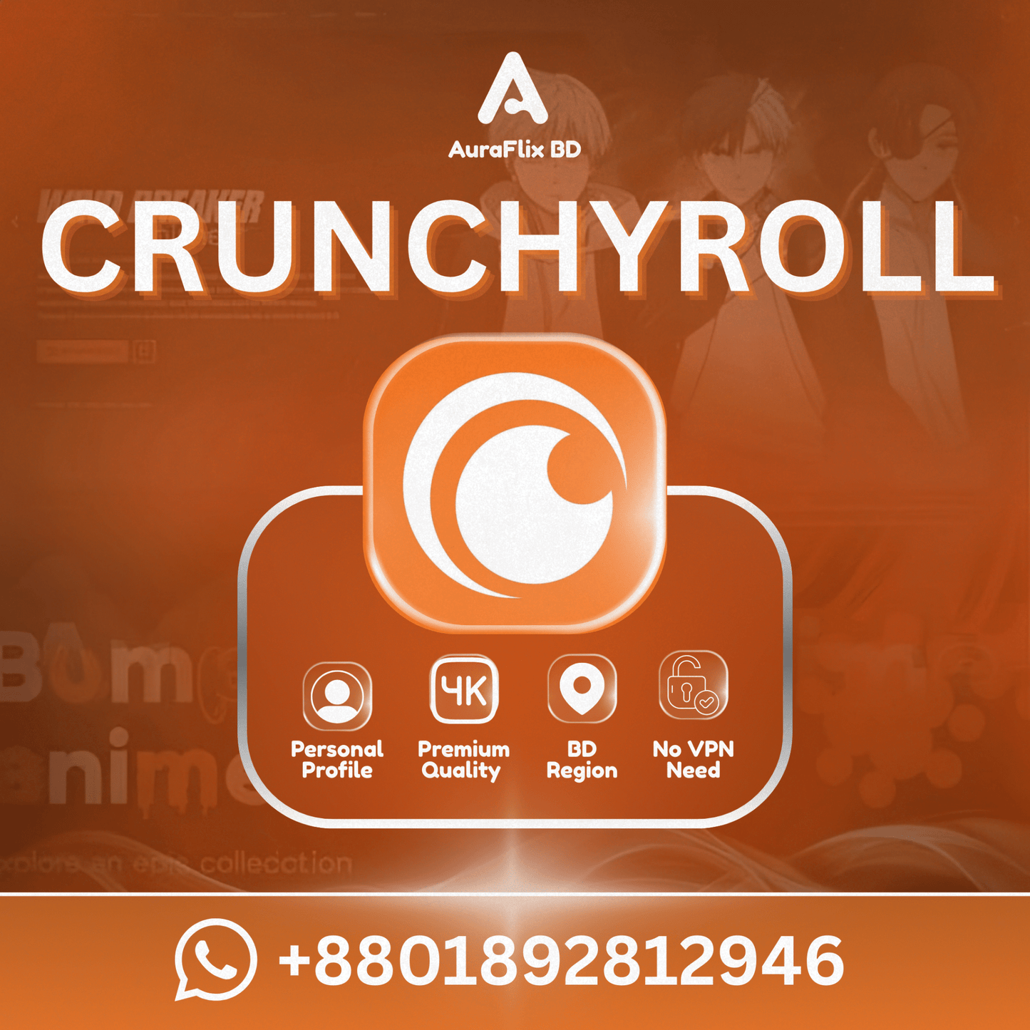 Crunchyroll PremiumStreaming Platform