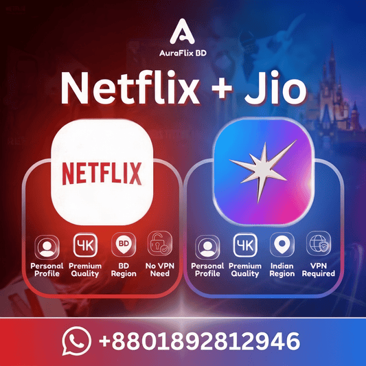 Netflix + JioHotstarStreaming Platform