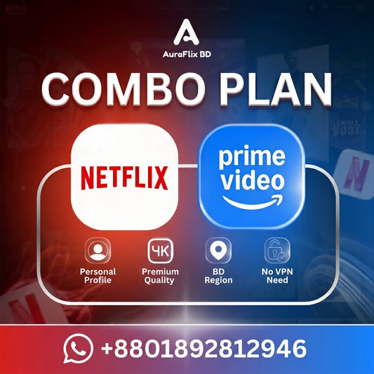 Netflix + PrimeVideo ComboStreaming Platform